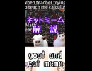 ゆかつむネットミーム解説【goat and cat meme】