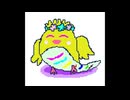 虹色インコ（オリジナル）