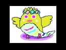 虹色インコ和風アレンジ（オリジナル）
