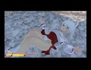 閃乱カグラ　猫耳ロリ巫女二人がひたすらにボコられる