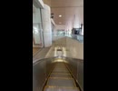トナリエ宇都宮の地下1階（ヤオコー）まで行ける屋外下りエスカレーター