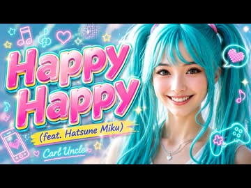 Carl Uncle - Happy Happy (feat. Hatsune Miku) ✨