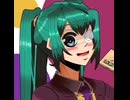 初音ミク（モニタリング版）を描きました