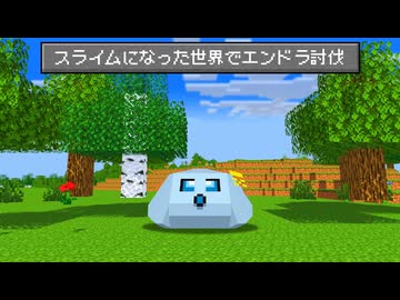 【マイクラ】スライムになった世界でエンドラ討伐!!【AMPTAKxCOLORS】【アンプタック】