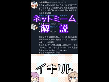 ゆかつむネットミーム解説【イキリト】