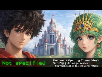 【Falcom cover】Romancia Opening Theme Music AI Arrange series
