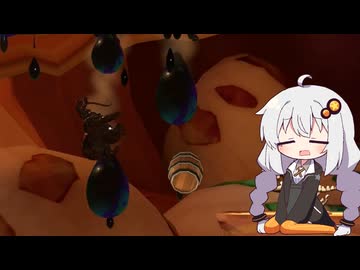 帰ってきたあかりちゃんがバナナを取り戻すドンキーコングリターンズHD#7６