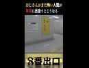 やっぱりおじさんが怖い人間の8番出口