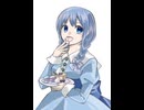 青い一枚絵