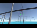 【VRChatワールド紹介】UdonZipRailDemo