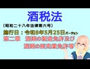 聴いて覚えて。音読します！　酒税法　第二章　酒類の製造免許及び酒類の販売業免許等　を『VOICEROID2 桜乃そら』さんが　音読します（施行日　  令和8年5月25日　バージョン）