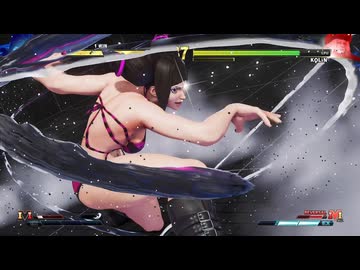 STREET FIGHTER5 JURI VS KOLIN 懐かしのプレイ動画