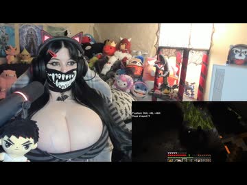 超乳さんのマイクラ配信