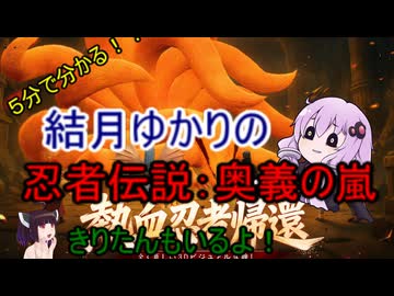 ５分くらいで分かる広告のゲーム＃108　忍者伝説：奥義の嵐（サービス終了）