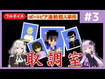 [ポートピア連続殺人事件 : 第3回] 取調室【フルボイス実況】