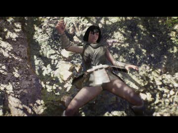【リョナ】仁王３ 盗賊に襲われるエロ千代