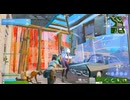 【Fortnite】まるでレーザービーム！？アサルトの全弾命中でもぎ取ったデュオ2タテ。