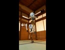 激しい殺陣。