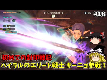 キーニョ参戦 初めての封印戦記！part18【ゼルダ無双 封印戦記】【ゆっくり実況】