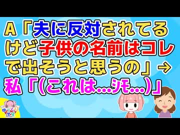 【友やめ】Aが旦那さんに反対されてる子供の名前を勝手に届出しようとしてたのでやんわり窘めたらキレられ、その夜LINEグループで吊し上げされそうになり
