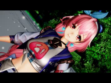 【NTE MMD】海月ちゃんに「海を泳ぐ月」を踊ってもらいました