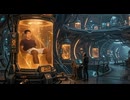 宇宙人に連れ去られてインタビューされる先輩