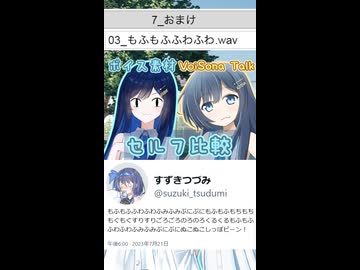 【比較動画】もふもふふわふわ……しっぽピーン！【ソフトウェアトーク劇場】