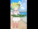 綺麗な海辺に来たずんだもん