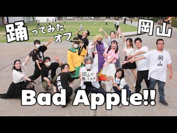 【岡山】Bad Apple!!【踊ってみたオフ】
