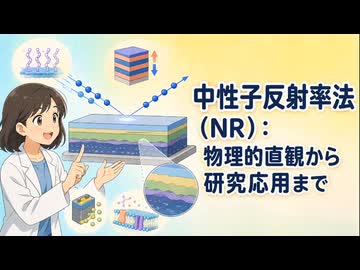 中性子反射率法（NR）：物理的直観から研究応用まで