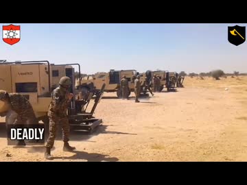 【インド】Vehicle Mounted Infantry Mortar System (VMIMS)【機動迫撃砲】