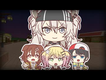 【手描き】金策サバイバル初日で腹が減ってヤバいホロメンたち【ホロライブ/獅白ぼたん/桃鈴ねね/戌神ころね/大空スバル】