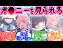 過酷している先生を見てしまった生徒の反応
