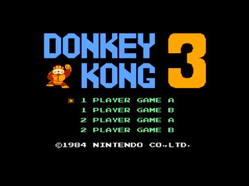 【MIDI】ドンキーコング3（ファミコン）の音楽（色々）