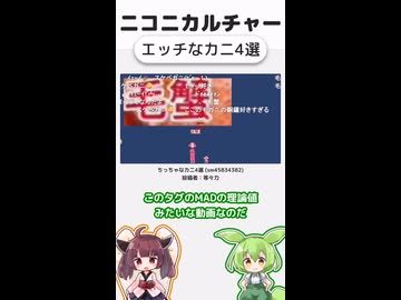 ニコニカルチャー#020「エッチなカニ4選」