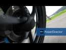 YAMAHAトリシティ155㏄走行風景動画前右タイヤホイル回転6月7日版