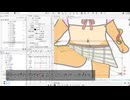 立ち絵の新しい服作ったvlog 3【新し服】