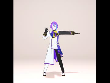 プロセカMMD　にじさんじ体操第一　神代類　モーション配布
