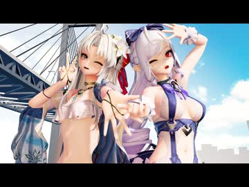 【鳴潮MMD】カルロッタとビビアンに「WAA!!!!」を踊ってもらいました【ゼンゼロMMD】