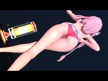 【MMD】浦和ハナコ/ドーナツホール【紳士向け】