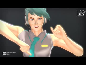 【MMD】ポニテな北米ミク　de　[A]ddiction