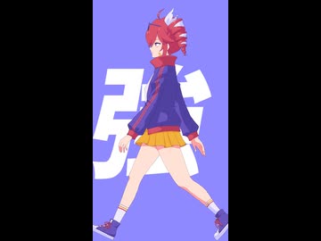 重音テトが歩きます