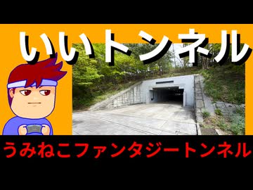【いいトンネル　青森八戸】『うみねこファンタジートンネル』はどのあたりがファンタジーなのか！？編。【バーチャルいいゲーマー】
