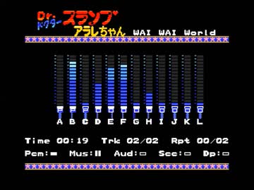 ＝ドクタースランプ　アラレちゃん＝　ワイワイ　ワールド　MSX　8Bit　アレンジ