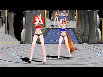 【MMD】人マニア【重音テト】