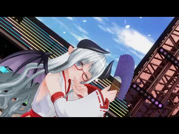 【COM3D2】銀髪淫魔巫女(姉)で「さくらうららか、はらひらり」