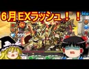 6月のEXラッシュをレム＆ラムで攻略！【パズドラ】