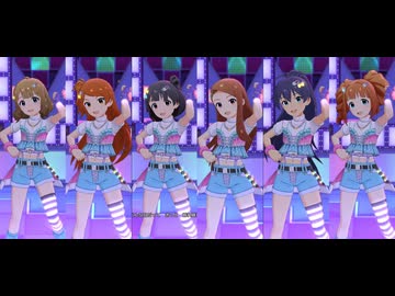 【ミリシタ】桃子・環・育・伊織・響・やよい「100てん☆ナンバーワン！」【ソロMV(合唱版)】