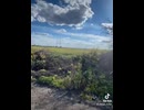 阻止壕の上がケーブルまみれ
