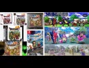[実況/VHS録画]「ドラゴンクエストVII（3DS・NS・PS）」難敵ボス・ダーマ山賊4人衆戦見比べ（スマホ撮影）